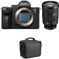 alpha 7 iii  fe 24-105 mm f4 g oss  bolsa  2 aros de garantra
