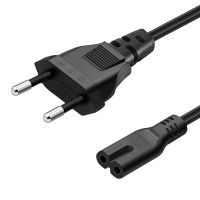 cradia cable alimentacion notebook 2pin iec 320-c7 5m negro