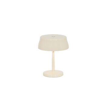 Lámpara de mesa zafferano inteligente marfil 3,2w 17 cm