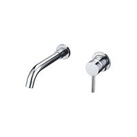 grifo monomando lavabo empotrado brampton cromado