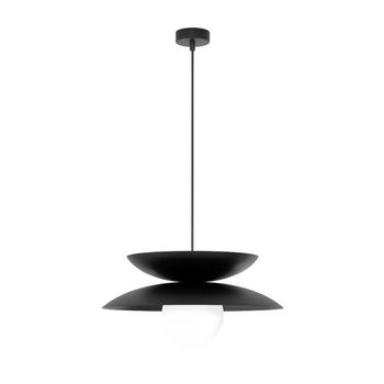 Lámpara colgante mor negro