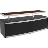 avf stage 1250 mm tv stand - black black