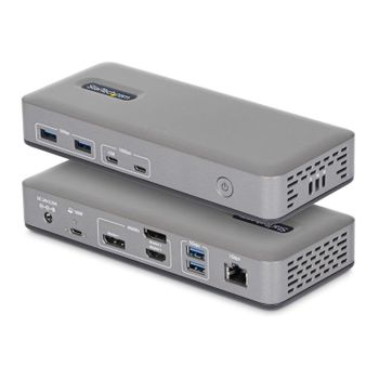Base para Portátiles StarTech.com 199UE-USBC-DOCK Triple Pantalla 4K60Hz Ethernet 1GbE