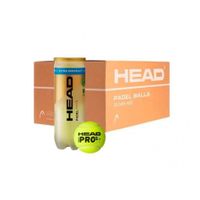 head pro s  pelotas de padel - varios formatos ahorro 3 botes 6 botes 12 botes cajon de 24 botes de 3 pelotas de padel presurizadas