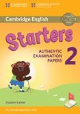 cambridge english 2018 exam starters 2 student s book