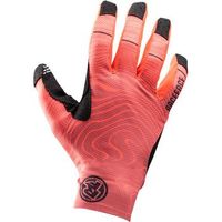 race face guantes khyber mujer naranja oxido