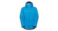 chaqueta impermeable con capucha mammut ducan guide hs azul hombre