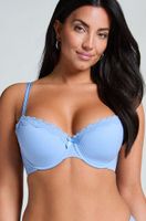 hunkemoller sujetador con aros preformado lola azul