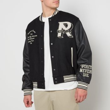 REPRESENT Owners Club Wool-Blend Varsity Jacket - S