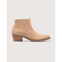 koala bay botines bottines en daim beige - tex para mujer