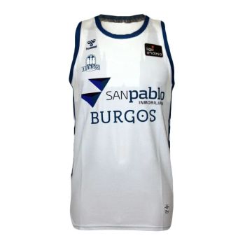 CAMISETA SAN PABLO BURGOS ACB 2020-21 BLANCA