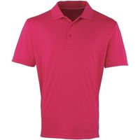 premier polo coolchecker para hombre