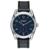 nixon reloj analogico c39 leather para hombre