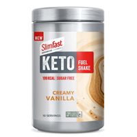 slimfast advanced keto fuel shake creamy vanilla