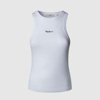 pepe jeans camiseta marian blanca pl506035-800