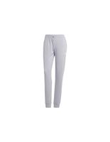 pantalon de fitness adidas aeroready game  go regular tapered fleece mujer gris
