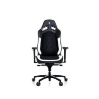 silla gaming vertagear sl5800 alienware ergonomica blanco y negro con reposabrazos 4d