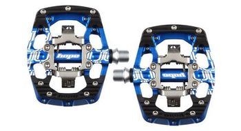 Par de pedales automaticos hope union gc azul
