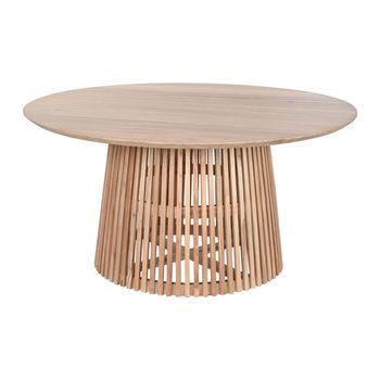 Mesa Redonda Comedor Mindi 150x150x75 Natural