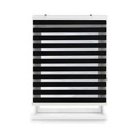 estor enrollable noche y dia premium con galeria  medidas estor 180x180  estor negro  blindecor