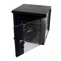 armario rack mural monolyth 200000 6 u 330 x 310 mm 10 negro