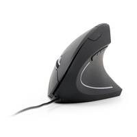 raton ergonomico gembird negro 6 botones