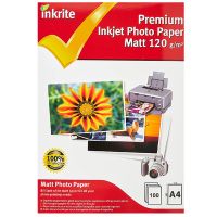 inkrite photoplus premium paper matt 120gsm a4 100 sheets
