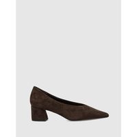kamome trends zapatos de tacon zapato kalsen marron para mujer