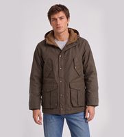 filson para hombre fmcps0205 parka waxed mountain marron verdoso xl casual algodon outdoor
