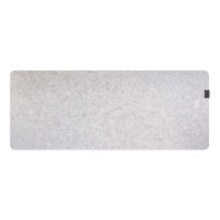 phoenix sizigia alfombrilla gaming de fieltro xl gris claro 100x40cm