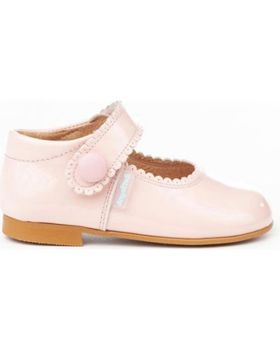 de ANGELITOS ZAPATO MERCEDITAS PIEL 1502-RS ROSA