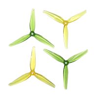 2 pairs  6 pairs hqprop ethix p2 5129 helice de 3 hojas de polimero de 51 pulgadas con eje de 15 mm para drones de ca