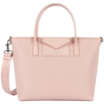LANCASTER Bolsa Bolso Tote de Mano Maya Double Kba Cuero Polvo para mujer