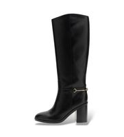 guess para mujer flfgrilea11 botas de piel grendi negro 40 3 a 5cm cremallera casual clasico