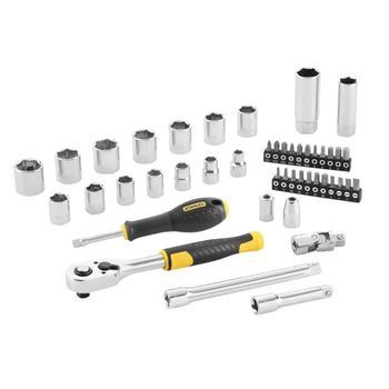 Juego De Enchufes 3/8 '' - Juego De 45 Piezas Stanley