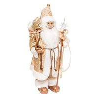 papa noel dorado 60cm