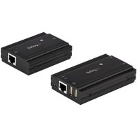 extensor usb startech 4 puertos usb 20 hasta 100m cat5ecat6 metalico alimentacion externa