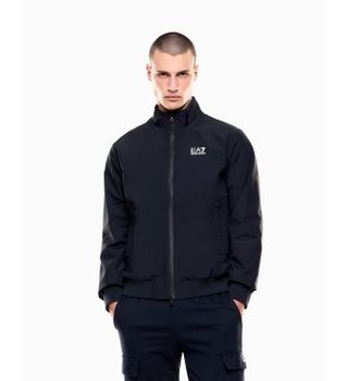 EA7 para hombre. 7M000424_AF13569 Cazadora Bomber marino (M), Casual, Nylon reciclado