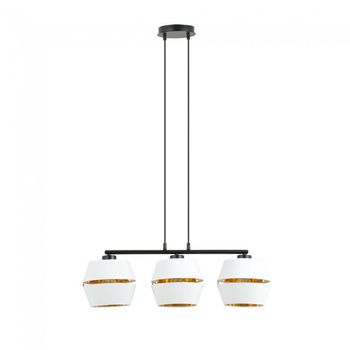 Lámpara colgante venice blanco (3 luces)