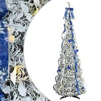arbol de navidad  decoraciones de navidad artificial con 200 led con soporte 210 cm pvc