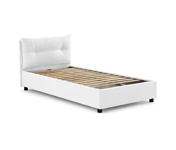 Cama individual desenfundable en tela