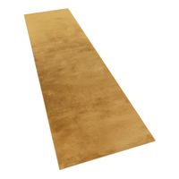 alfombra suave solina amarillo 80x300 cm
