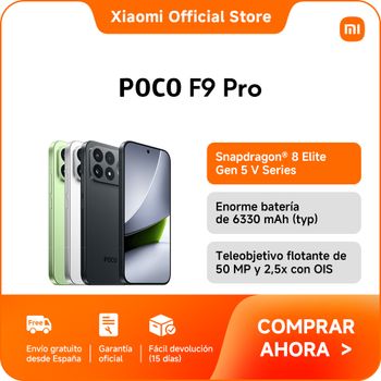 Official | POCO F9 Pro, Snapdragon® 8 Elite Gen 5 V Series, chipset VisionBoost D8, pantalla AMOLED ultrabrillante de 6.59