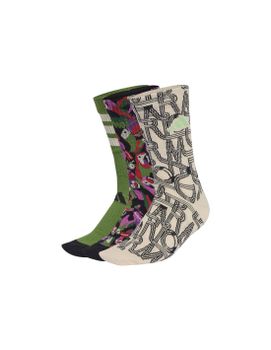 Calcetines adidas Farm 3Pp Mujer Licr/Negro/Verde