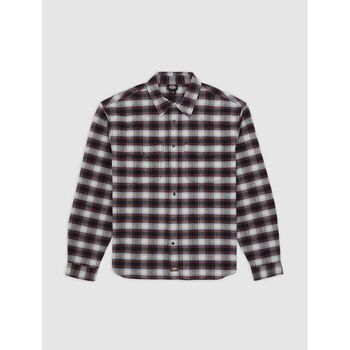 Dickies Camisa manga larga JOHNSONVILLE DK0A87PWBLK1-BLACK para hombre