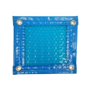 Cobertor Solar/manta Térmica De 400 Micras Geobubble Con Refuerzo En Todo El Contorno De 7 X 3.5m.