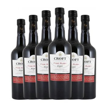 Croft Port Vino Generoso Fine Ruby Porto 75 Cl 20% Vol. (pack De 6 Unidades)