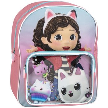 Stitch Mochila Mochila Infantil Metalizada Rosa para niña