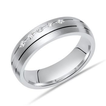 Anillo plata 925 con circonita 5 mm