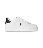polo ralph lauren para hombre 809p01636002 zapatillas masters court de piel blanco 45 plano cordones casual